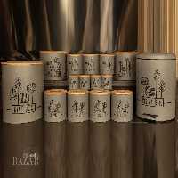 سرویس آشپزخانه بی وی کی درب چوبی طرح fancy کد 853615