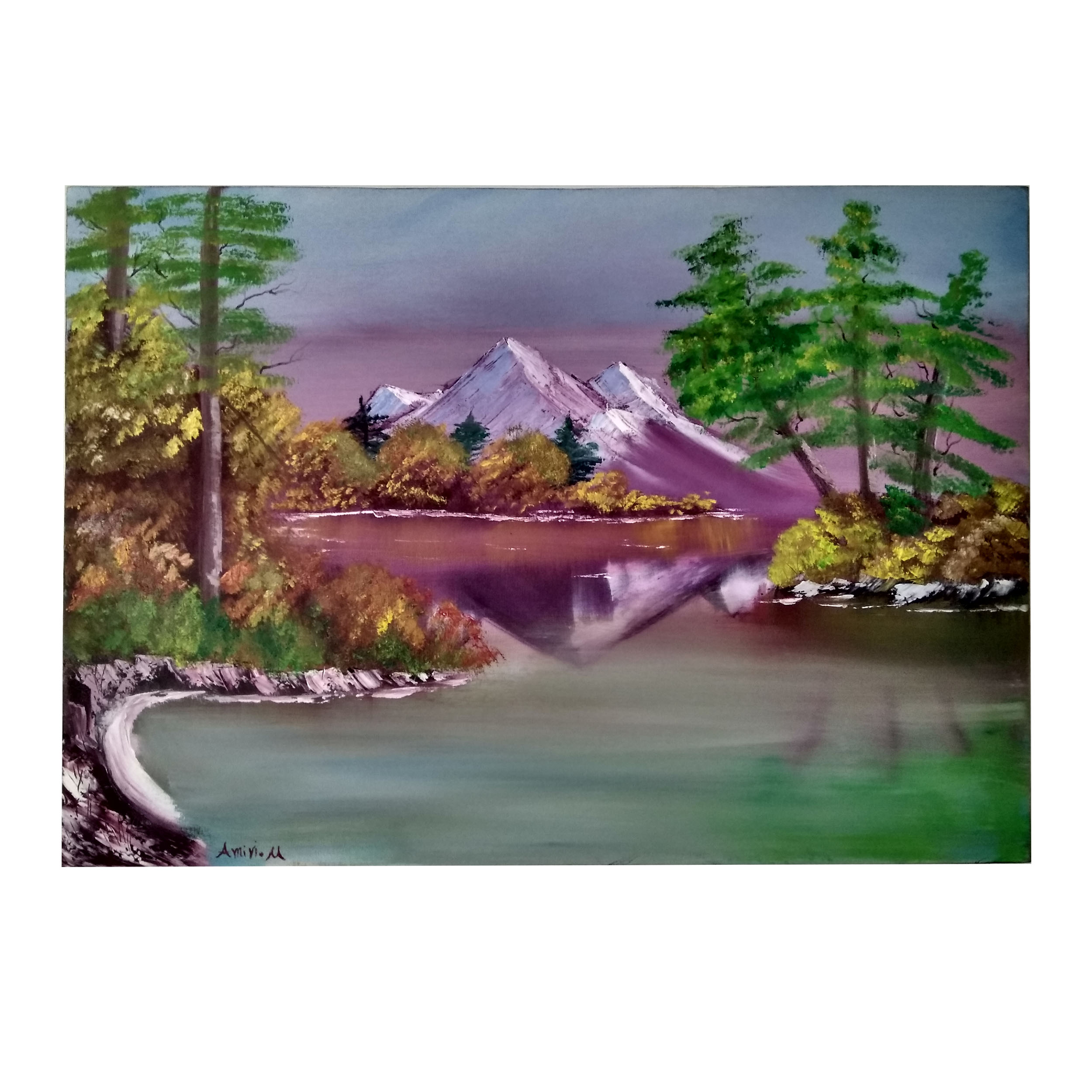 تابلو شاسی طرح طبیعت کد 1001