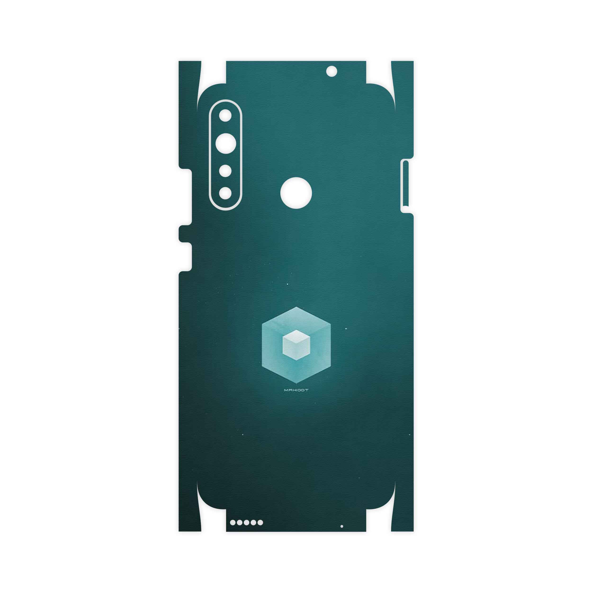 برچسب پوششی ماهوت مدل Minimal Cube icon-FullSkin مناسب برای گوشی موبایل جی پلاس P10