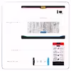برچسب پوششی ماهوت مدل White Wood مناسب برای تبلت سامسونگ Galaxy Tab S3 9.7 2017 T825