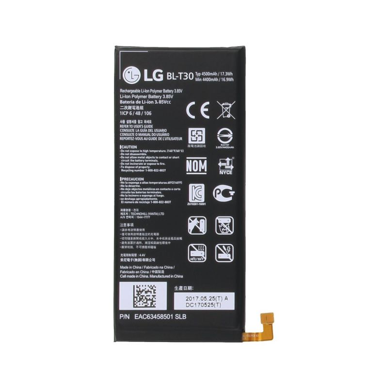 باتری موبایل مدل BL-T30 ظرفیت 4500 میلی آمپر مناسب برای گوشی موبایل ال جی X power 2