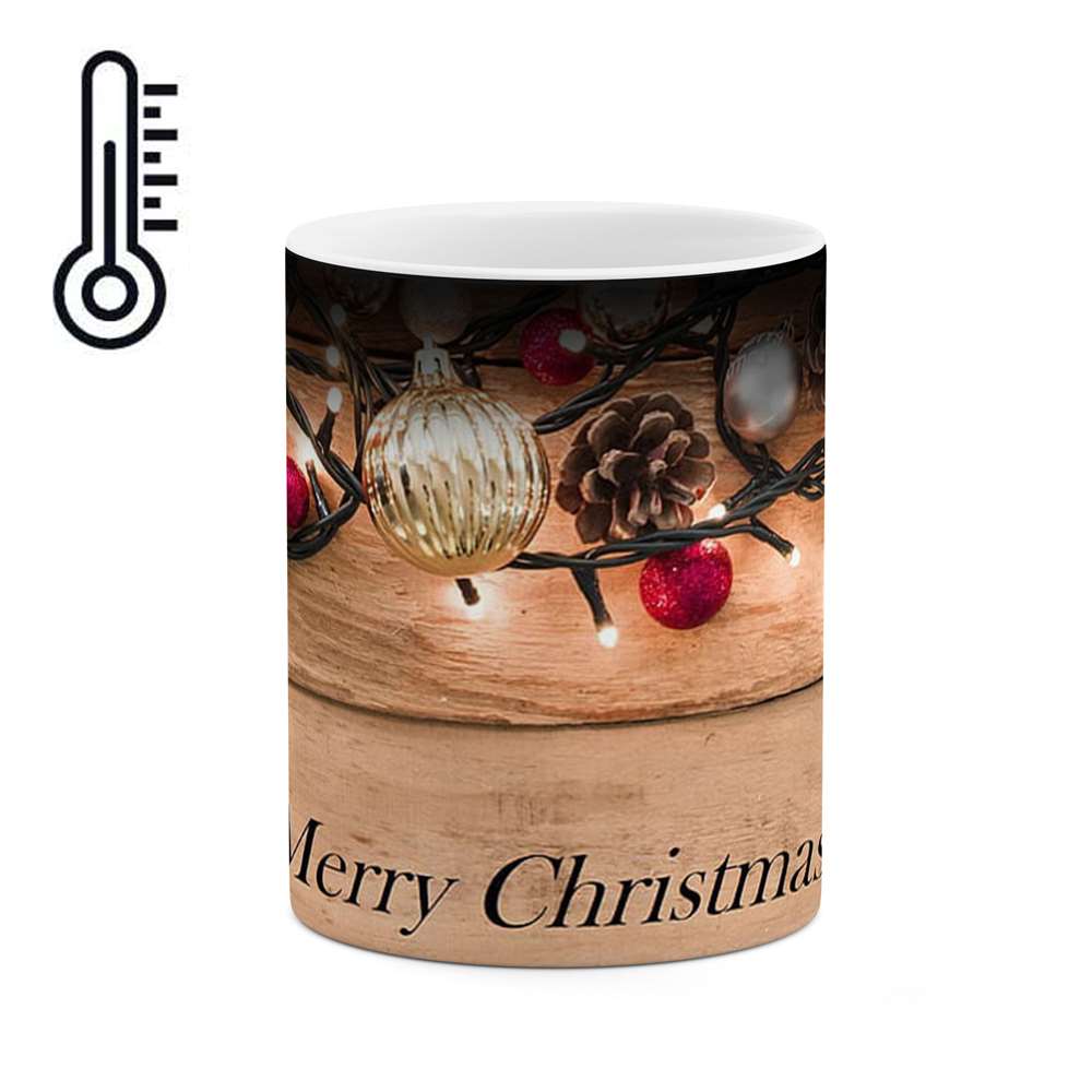 ماگ حرارتی طرح کریسمس مدل mgph14453