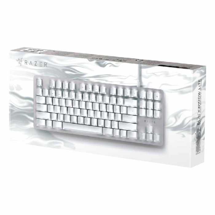 خرید کیبورد گیمینگ ریزر Keyboard Razer Blackwidow Lite Mercury با بهترین قیمت