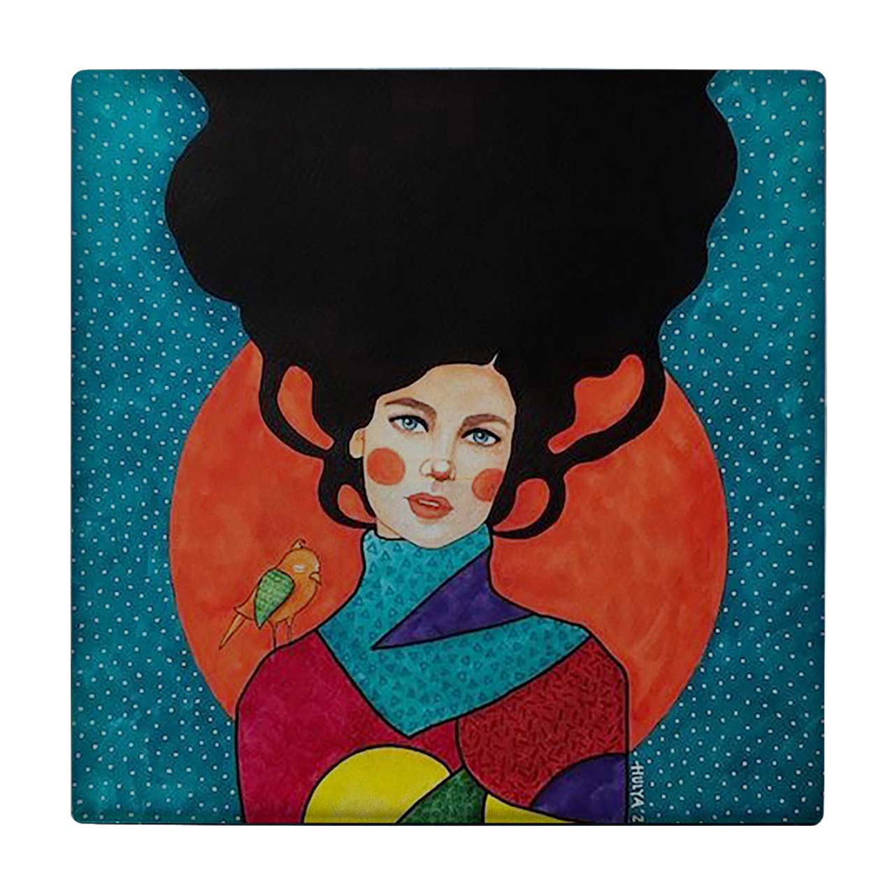 کاشی کارنیلا مدل لوحی کد klh1077