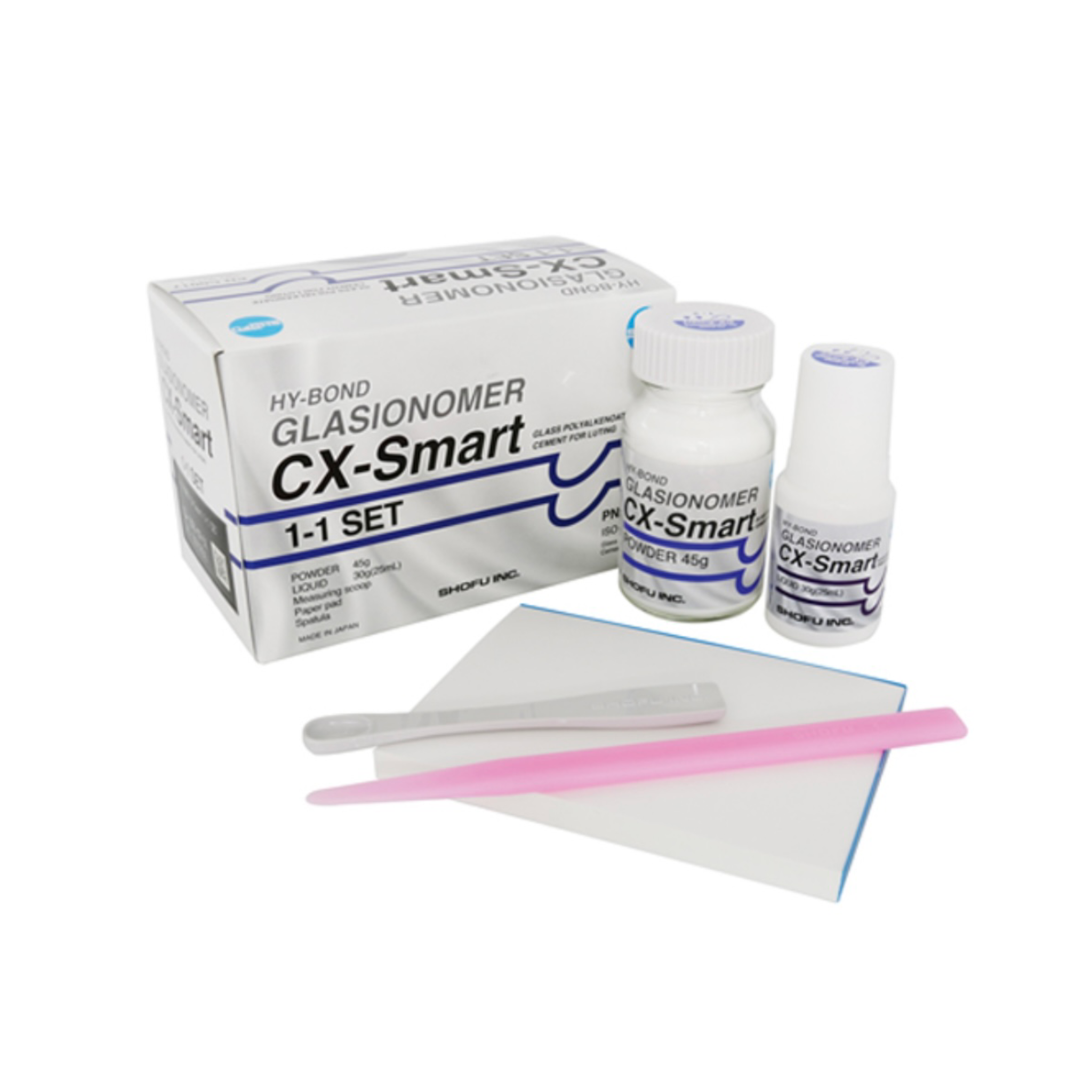 لوتینگ سمان گلاس آینومر CX-SMART شوفو (Set 1-1)