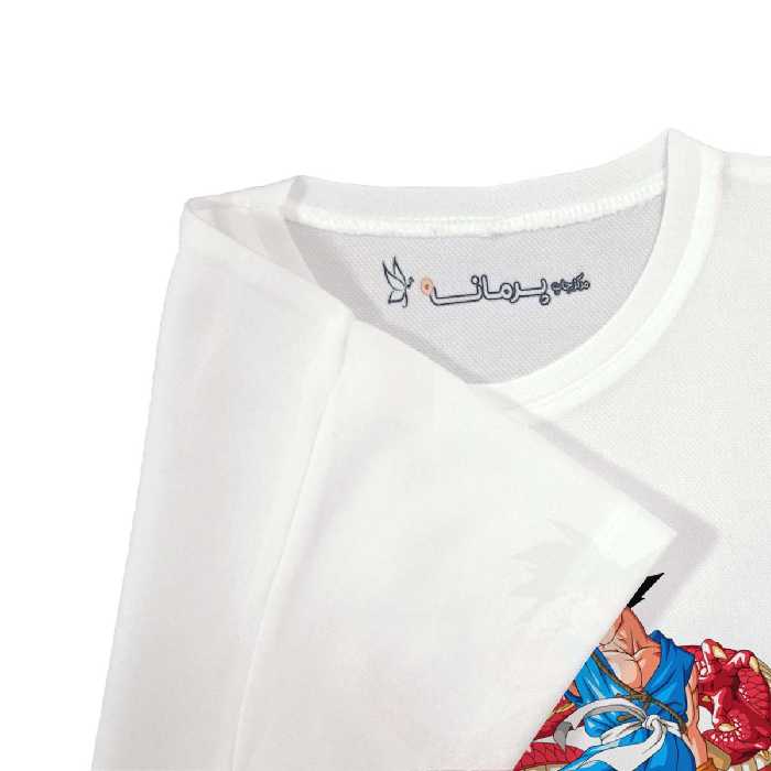 تی شرت بچگانه پرمانه طرح انیمه دراگون بال کد pmt.3738