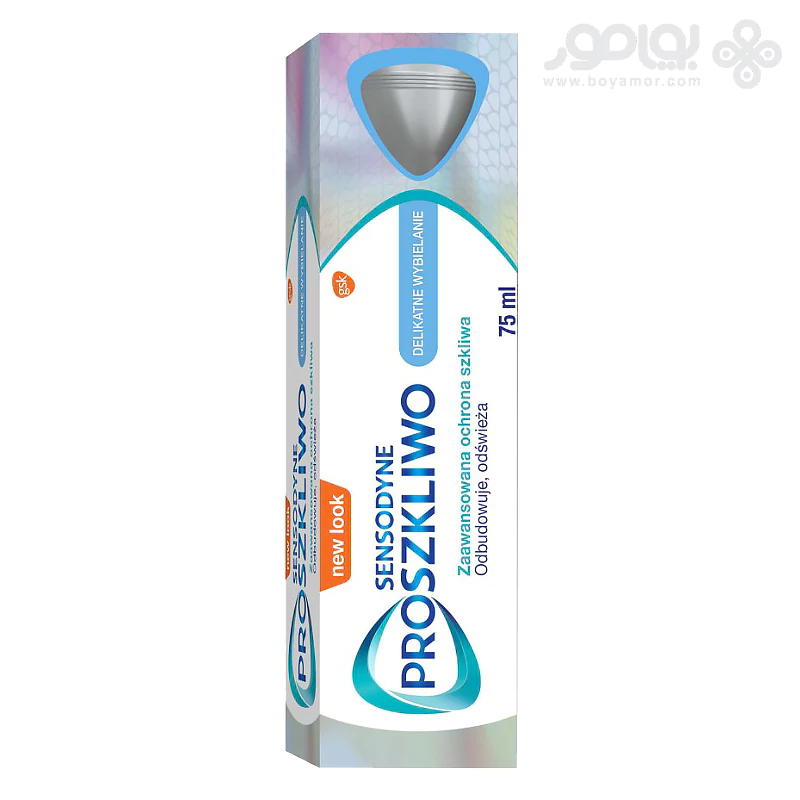 خمیر دندان سنسوداین پرو نمل مدل GENTLE WHITENING حجم 75 میل
