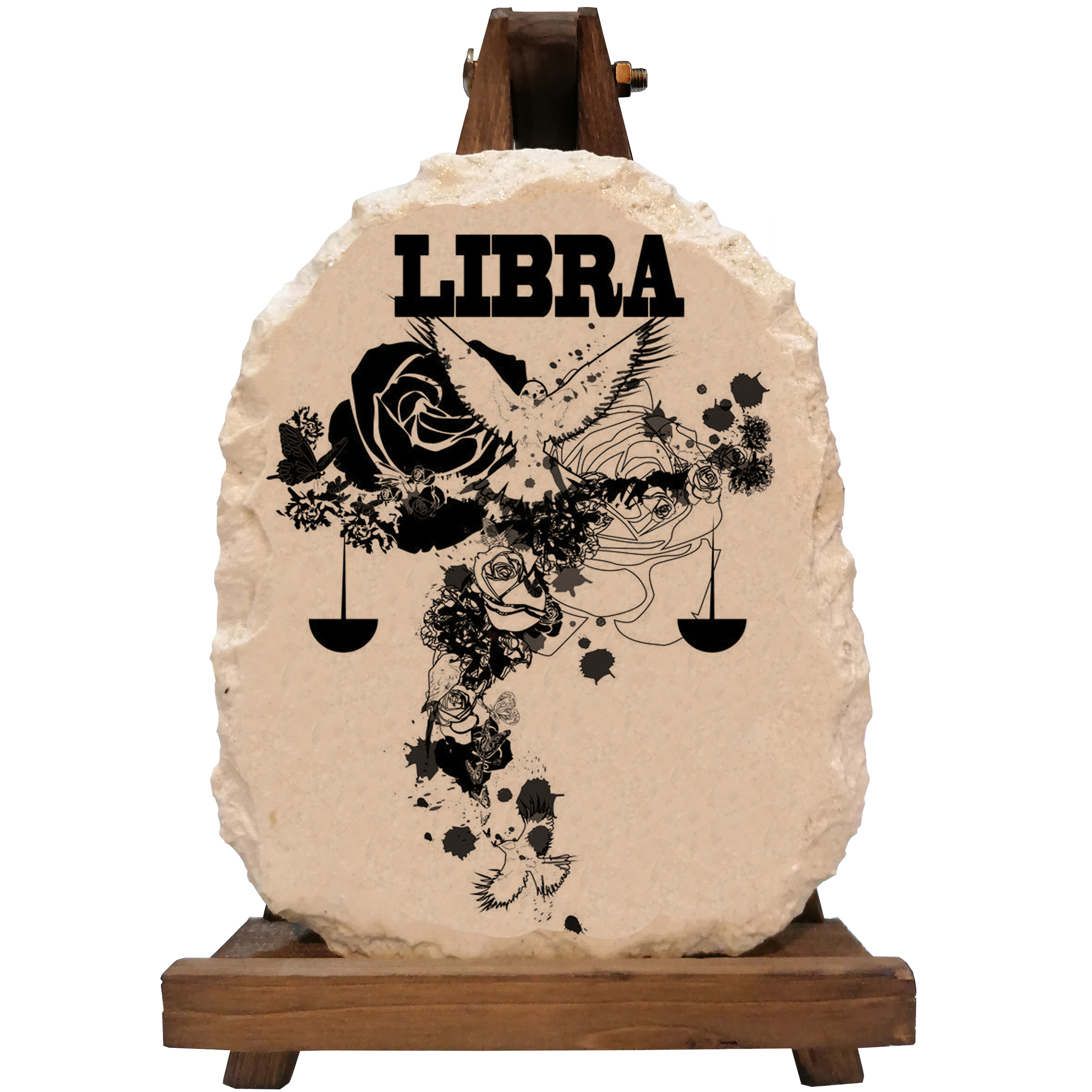 كتيبه دکوری مدل نماد ماه تولد مهر کد HT102