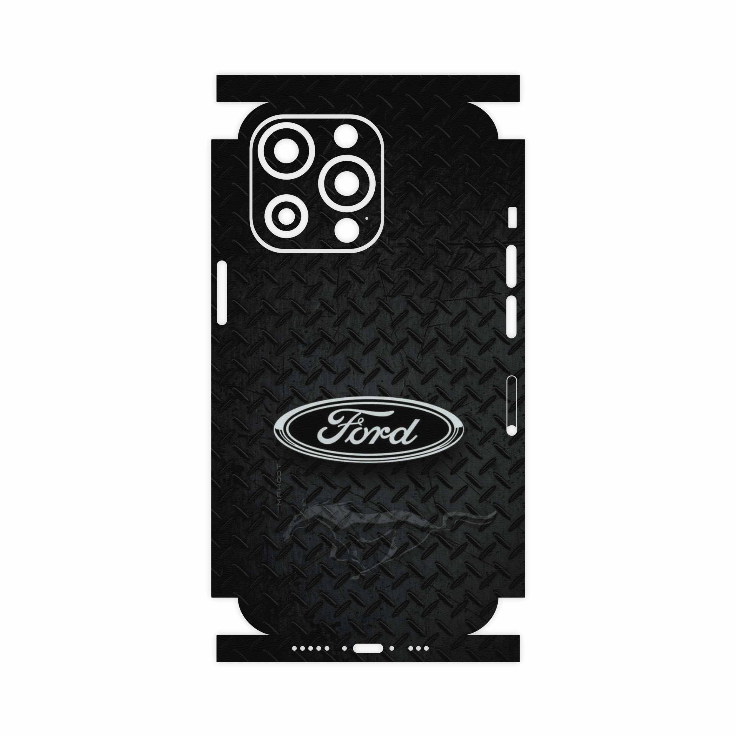 برچسب پوششی ماهوت مدل Ford-Motor-FullSkin مناسب برای گوشی موبایل اپل iphone 13 Pro