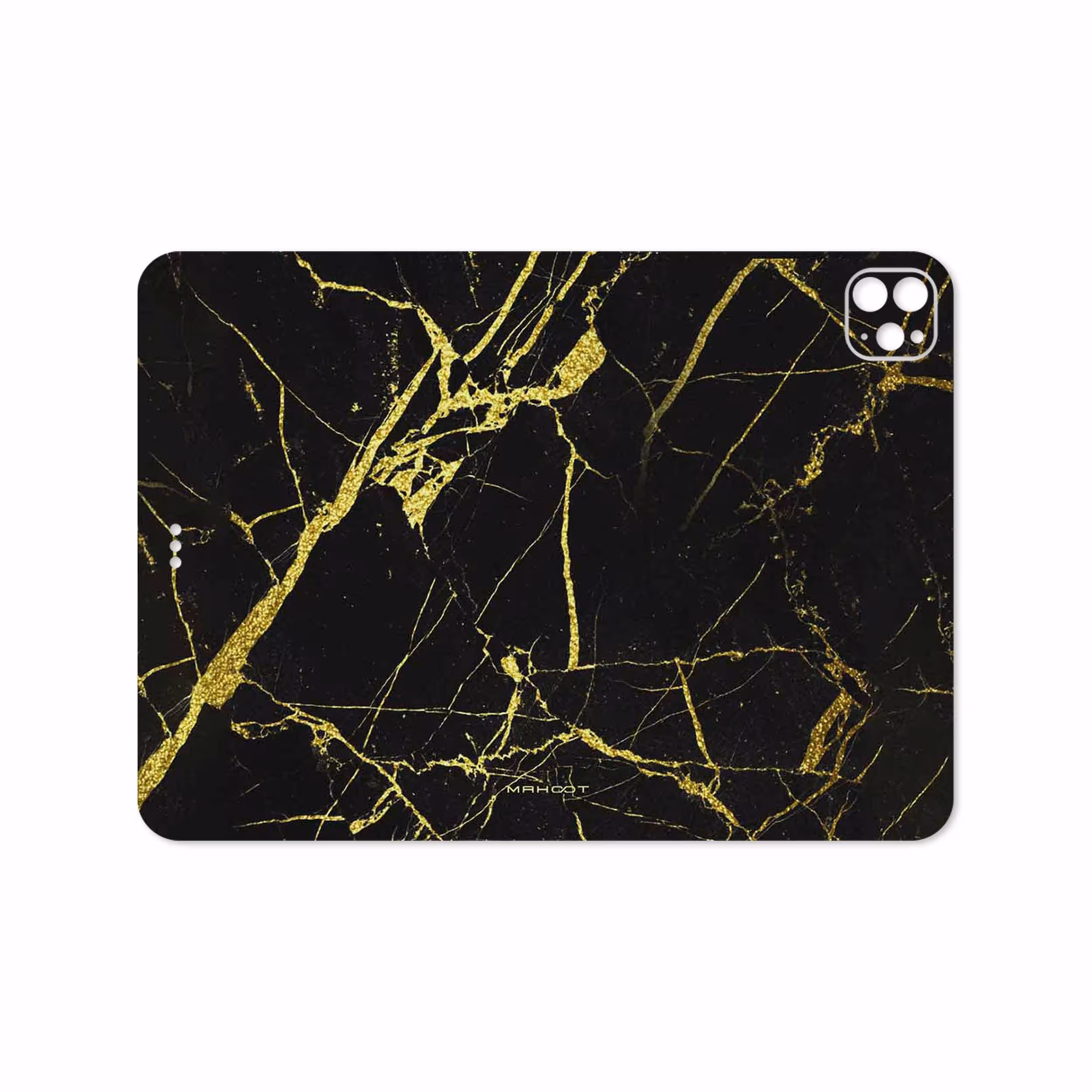 برچسب پوششی ماهوت مدل Graphite-Gold-Marble مناسب برای تبلت اپل iPad Pro 11 (GEN 2) 2020 A2068