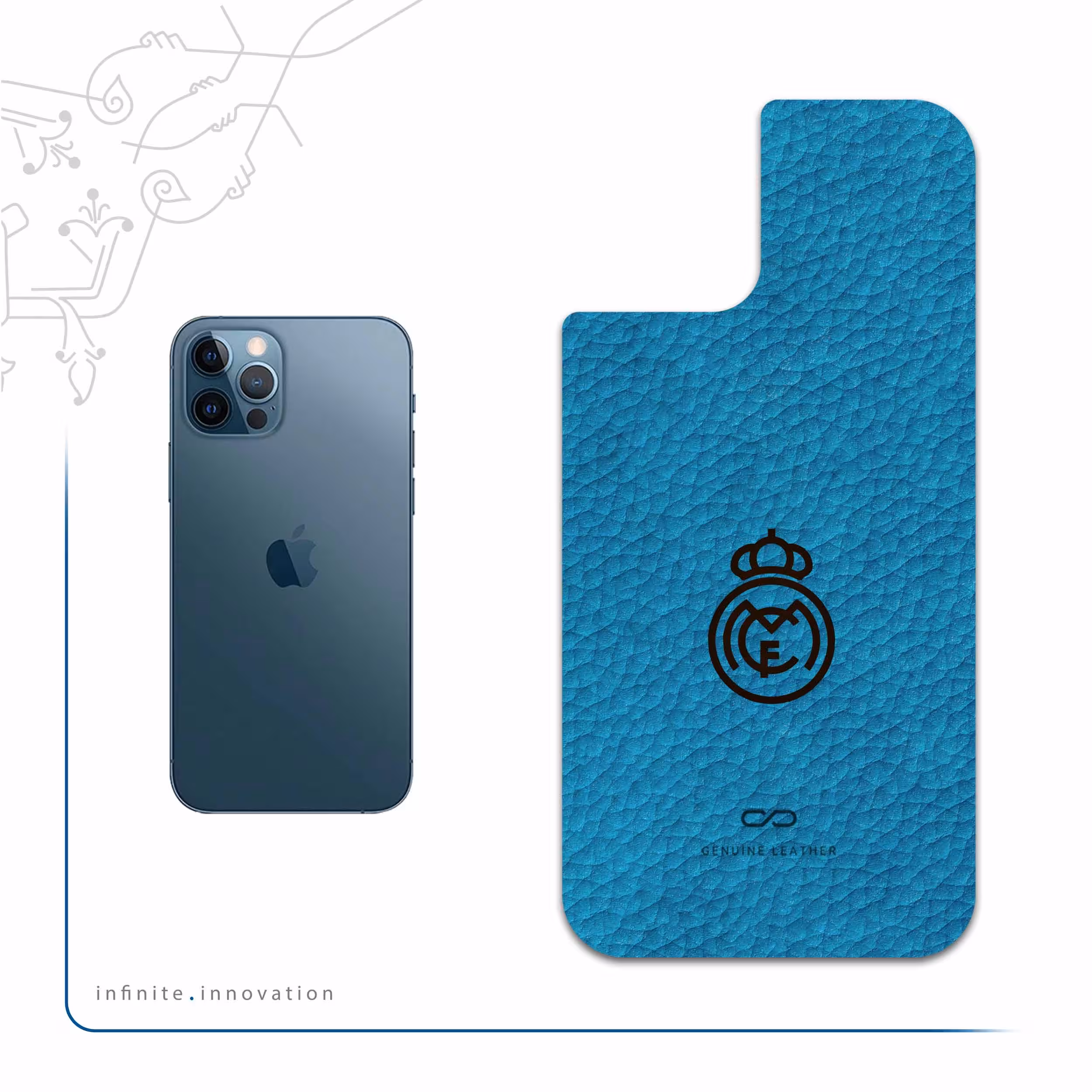 برچسب پوششی ماهوت مدل BL-REAL مناسب برای گوشی موبایل اپل iPhone 12 Pro Max