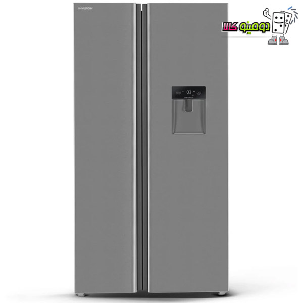 خرید یخچال و فریزر ساید بای ساید ایکس ویژن مدل TS552 - دومینو کالا