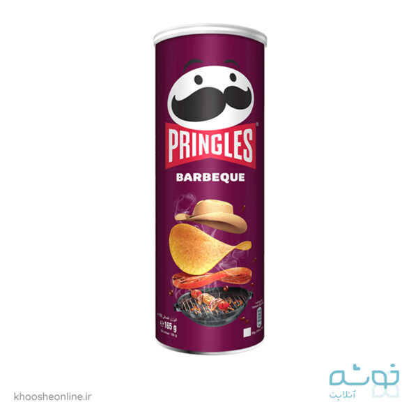چیپس 165 گرمی پرینگلز باربیکیو PRINGLES BBQانقضاء حدود 1 ماه