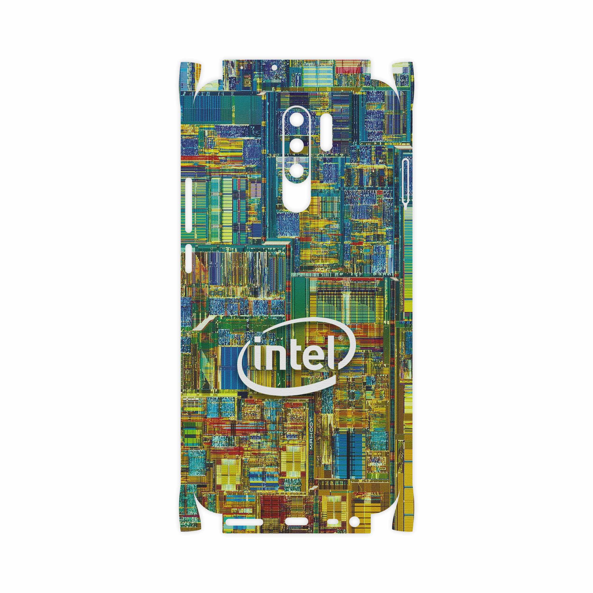 برچسب پوششی ماهوت مدل Intel Brand-FullSkin مناسب برای گوشی موبایل شیائومی Redmi 9