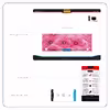 برچسب پوششی ماهوت مدل Pink-Flower مناسب برای تبلت سامسونگ Galaxy Tab S 10.5 2014 T805