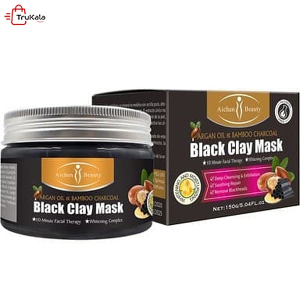 ماسک گچی آرگان و زغال ایچون بیوتی