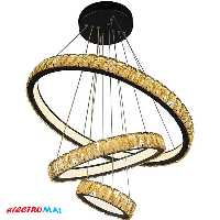 لوستر مدرن مدل سه حلقه دایره دو طرفه