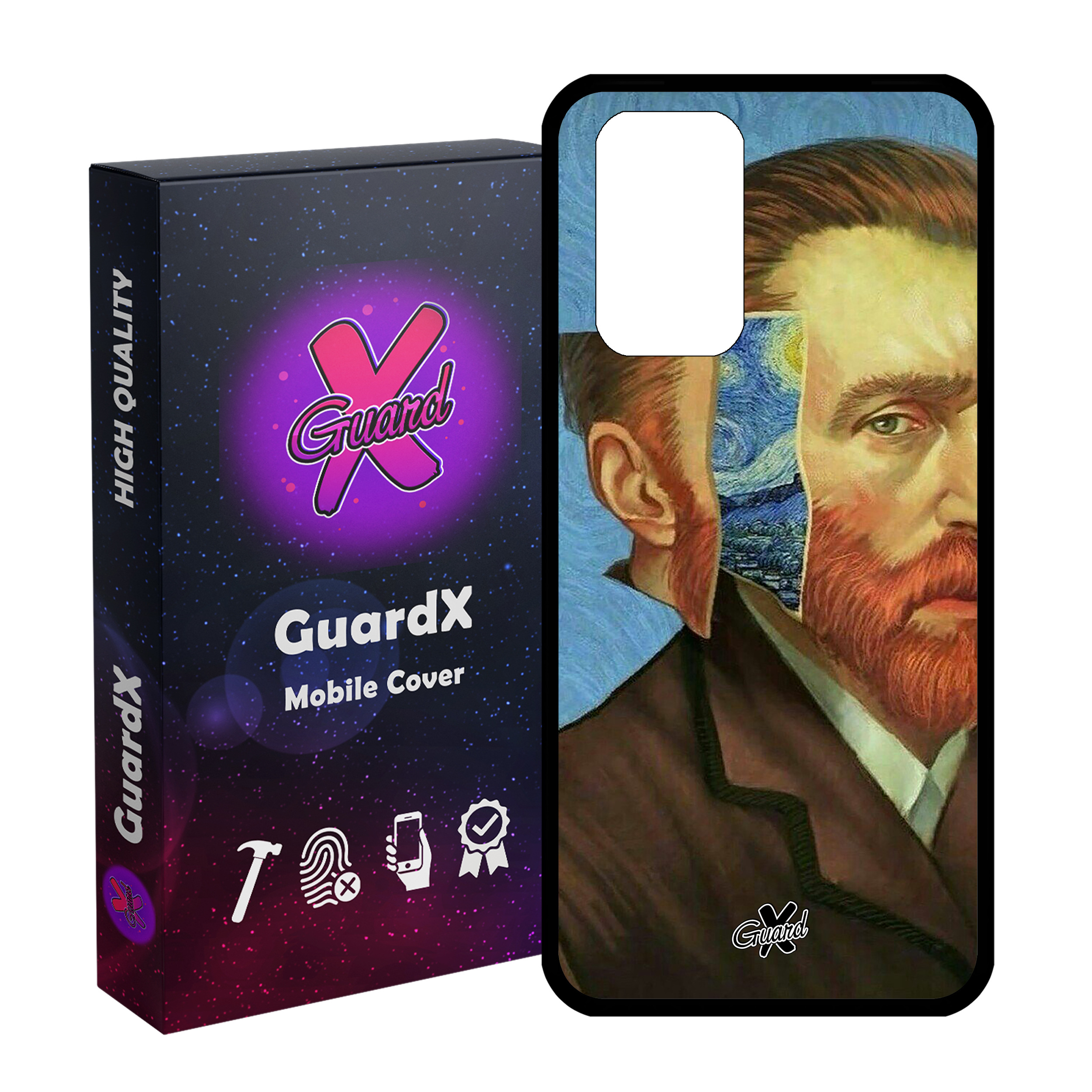 کاور گارد ایکس طرح Art مدل Glass10008 مناسب برای گوشی موبایل شیائومی Redmi Note 10 Pro / Note 10 Pro Max