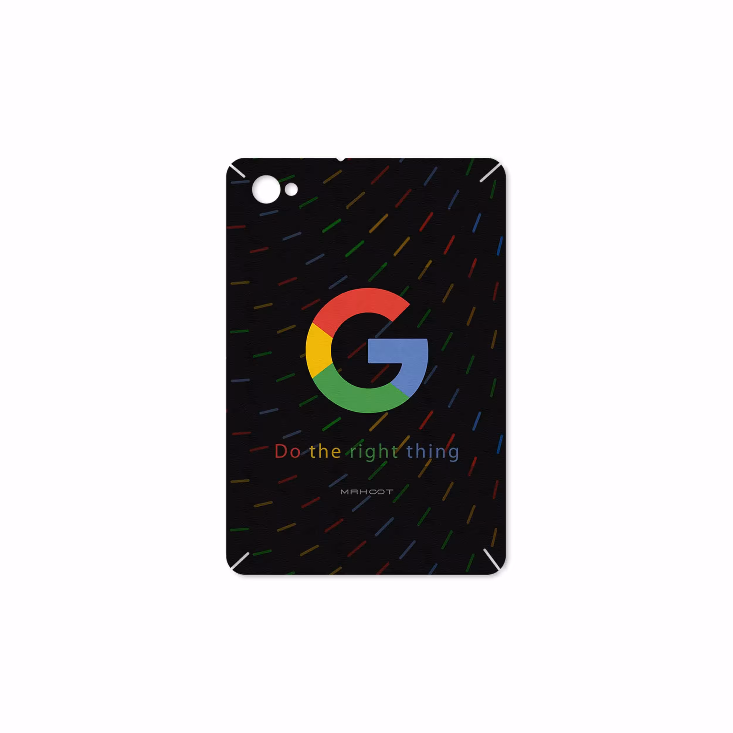 برچسب پوششی ماهوت مدل Google-Logo مناسب برای تبلت سامسونگ Galaxy Tab 7.7 2011 P6800