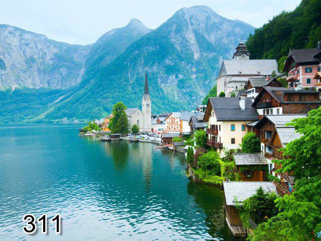 پرده شیدرول تصویری طرح طبیعت کد 311