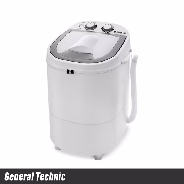 مینی واش جنرال تکنیک 3 کیلویی مدل SH-MW3021 سفید نقره ای