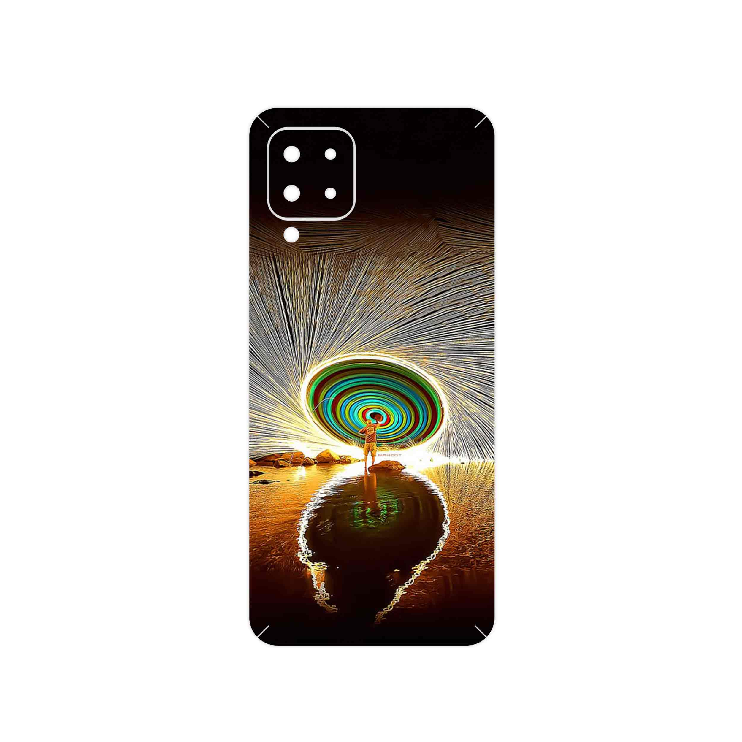 برچسب پوششی ماهوت مدل Night Light Fountain مناسب برای گوشی موبایل سامسونگ Galaxy M22