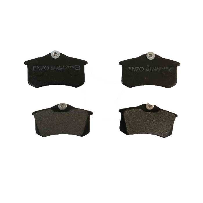 لنت ترمز جلو انزو کد 0068 مناسب برای برلیانس 320 به همراه لنت ترمز عقب