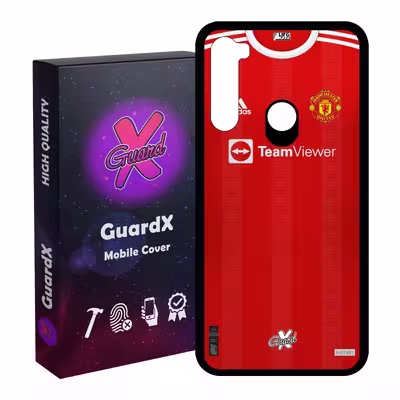 کاور گارد ایکس طرح منچستر یونایتد مدل Glass10376 مناسب برای گوشی موبایل شیائومی Redmi Note 8