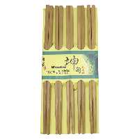 چوب غذا خوری مدل چاپستیک کد S بسته 10 عددی