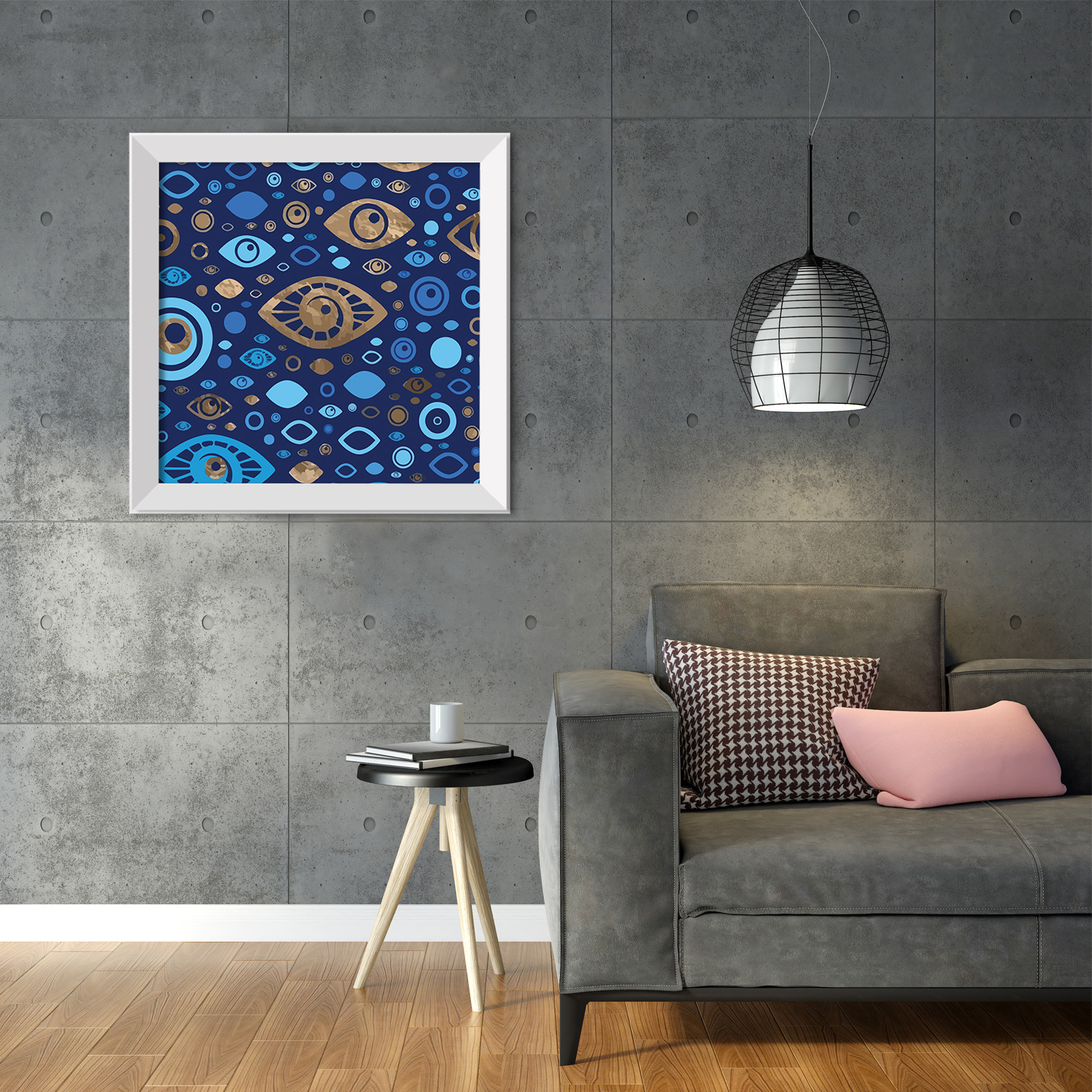 تابلو مدل چشم نظر کد TM86