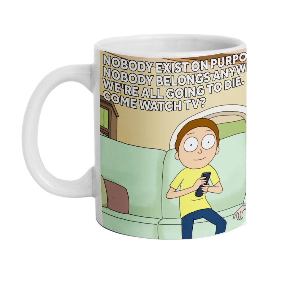 ماگ دارلی طرح ریک و مورتی دلار مدل MG1995