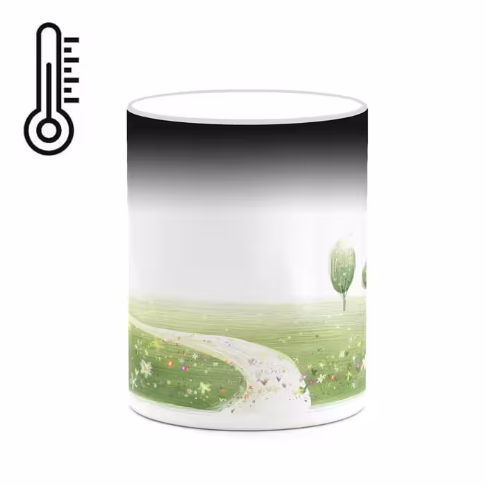 ماگ حرارتی کاکتی طرح دنیای فانتزی مدل mgh18656