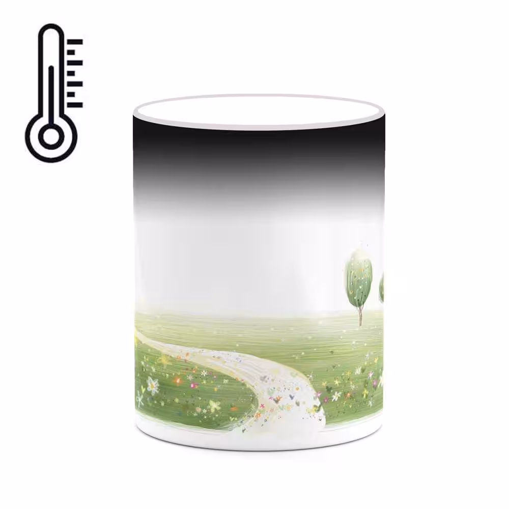 ماگ حرارتی کاکتی طرح دنیای فانتزی مدل mgh18656