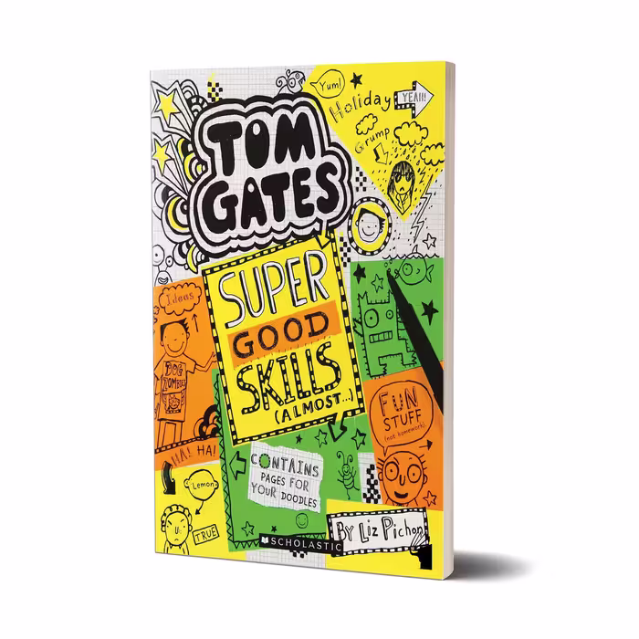 کتاب Tom Gates Super Good Skills اثر Liz Pichon انتشارات معیار علم