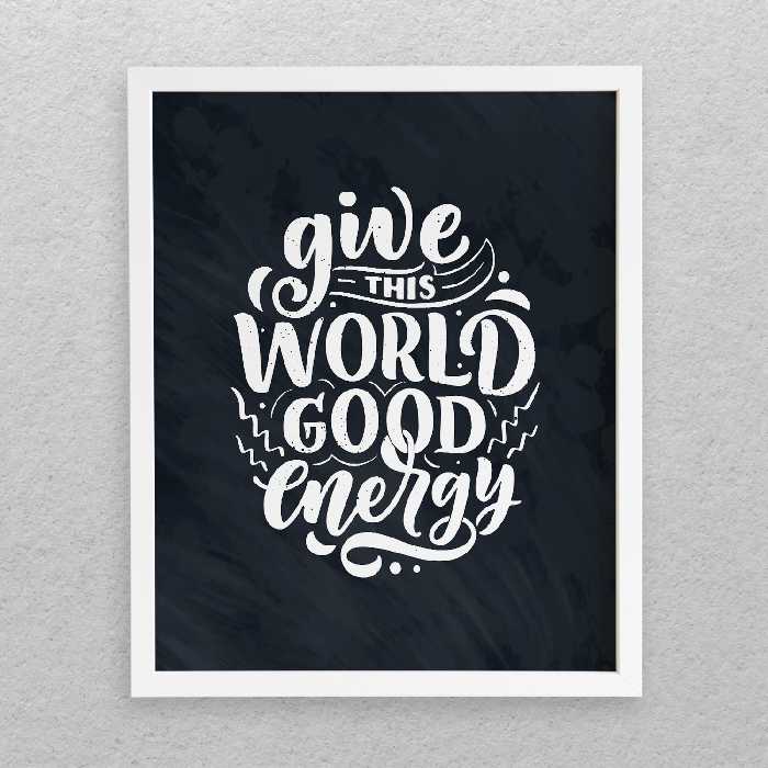 تابلو مدل نوشته انگلیسی کد 736