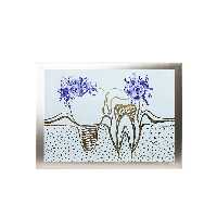 تابلو نقاشی طرح دندانپزشکی کد dec19