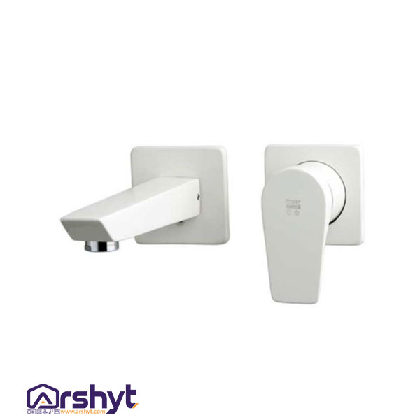 شیر روشویی توکار KWC مدل ورونا تیپ 2سفید - لوازم خانه و آشپزخانه آرشیت
