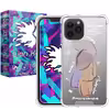 کاور لاین کینگ مدل آینه ایی نشکن طرح گواش مناسب برای گوشی موبایل اپل IPhone 12 pro Max