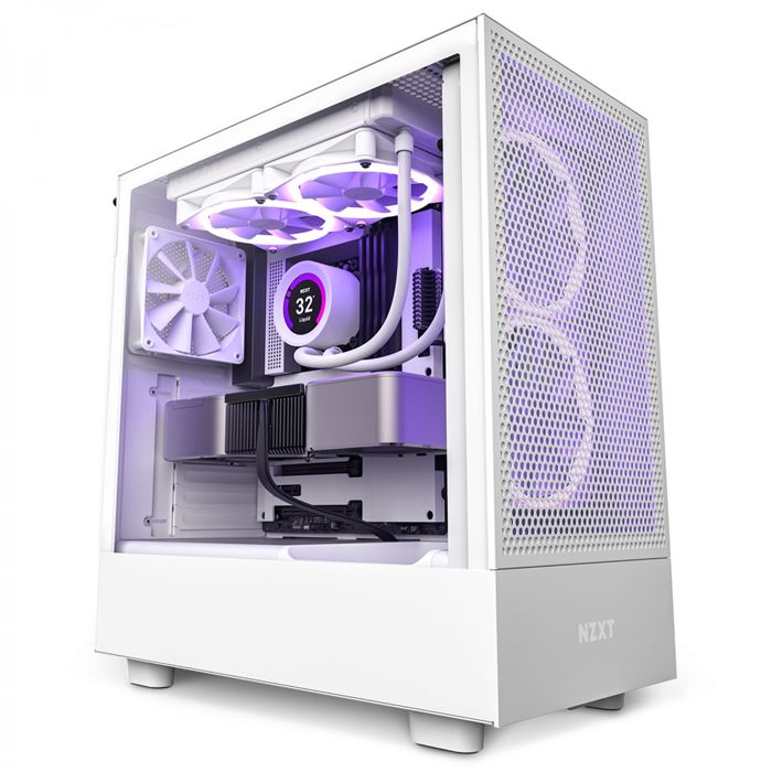 کیس ان زد ایکس تی NZXT H5 Flow White