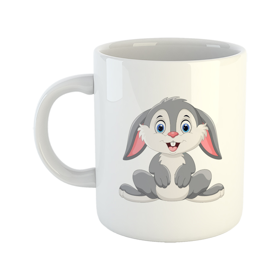 ماگ طرح خرگوش گوش دراز