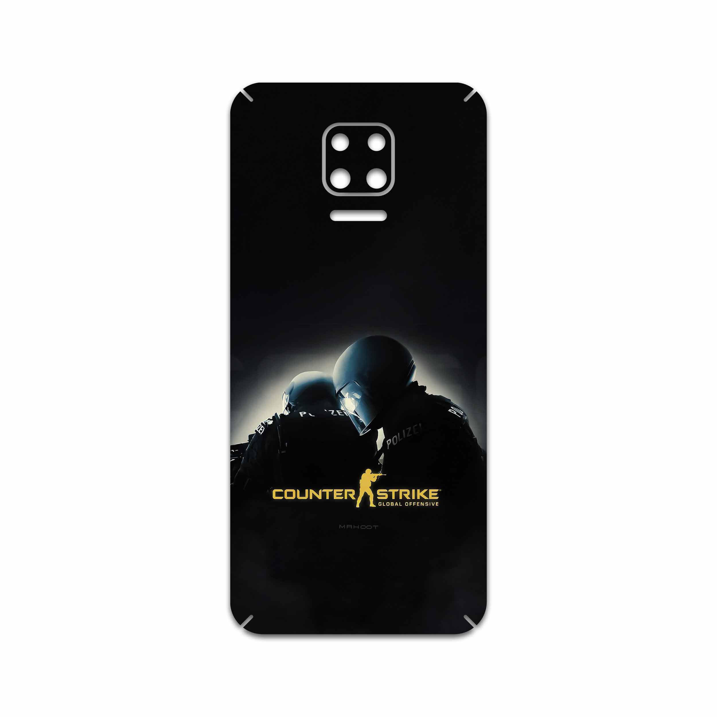 برچسب پوششی ماهوت مدل Counter-Strike مناسب برای گوشی موبایل شیائومی Redmi Note 9S