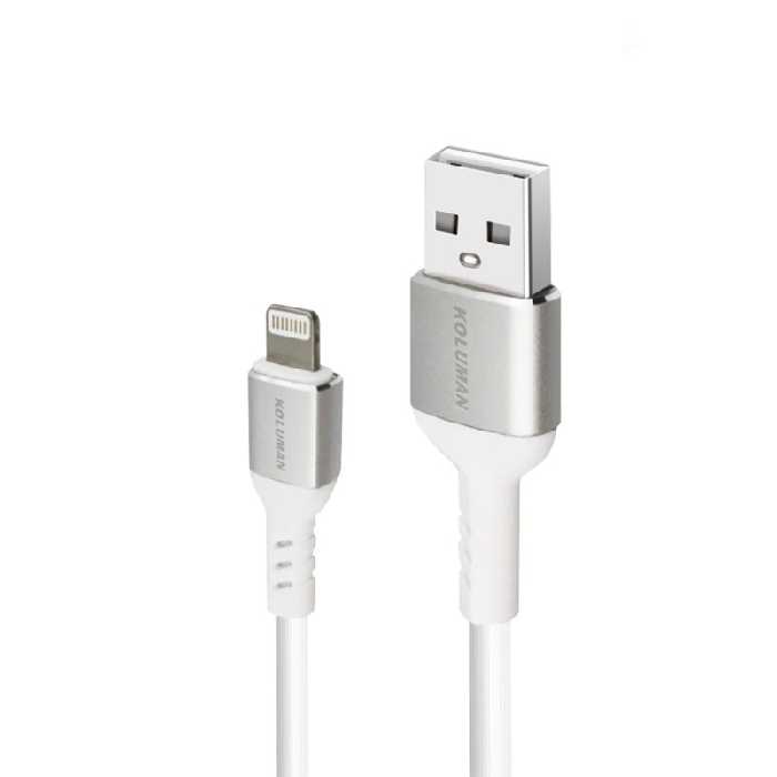 کابل تبدیل USB به لایتنینگ کلومن مدل DK - 25 طول 1 متر