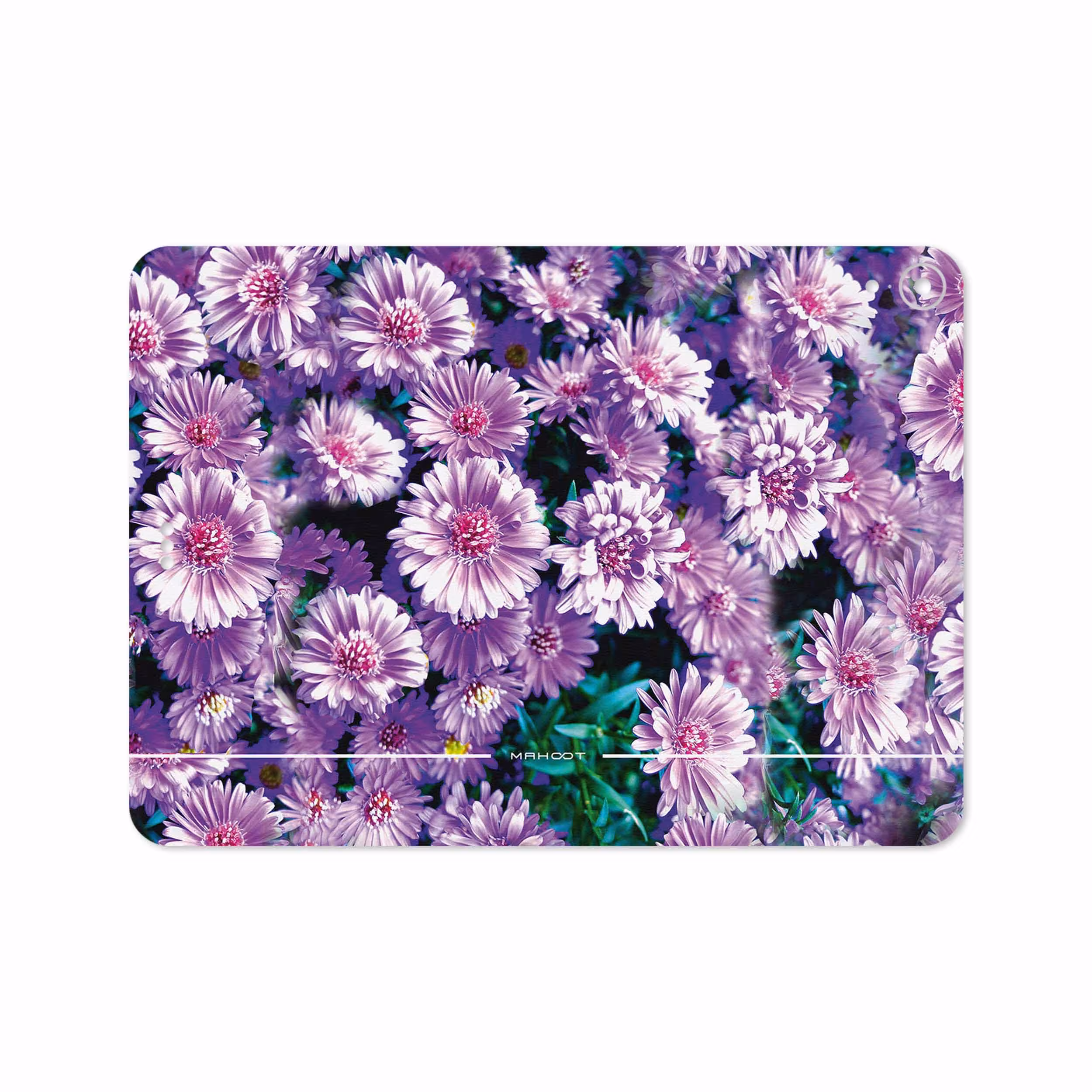برچسب پوششی ماهوت مدل Purple-Flower مناسب برای تبلت اپل iPad Pro 11 2018 A1934