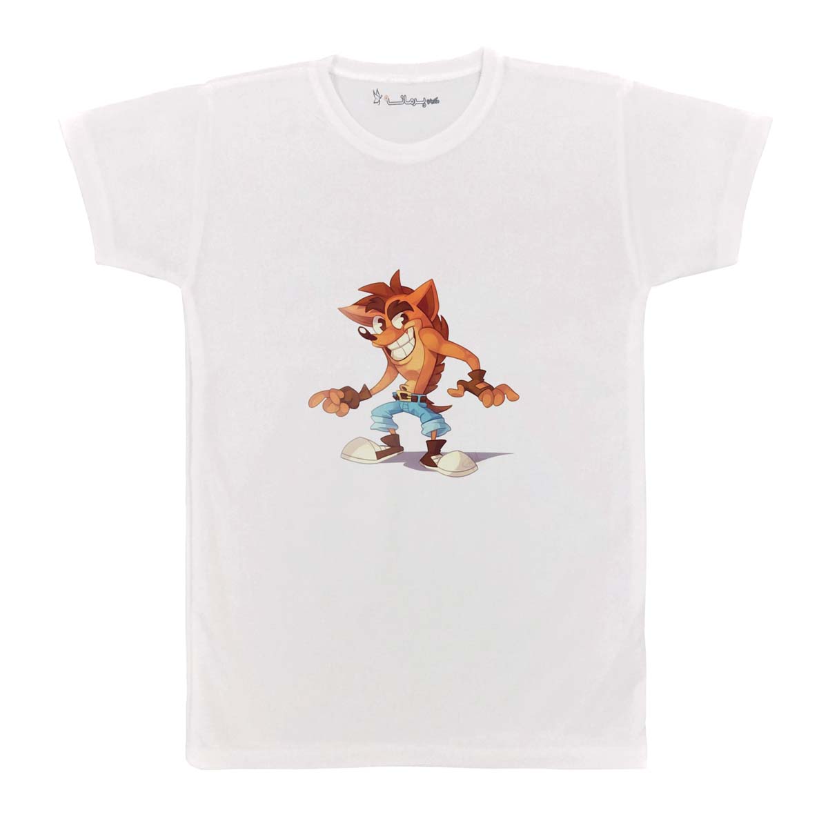 تی شرت بچگانه پرمانه طرح کراش کد pmt.2067