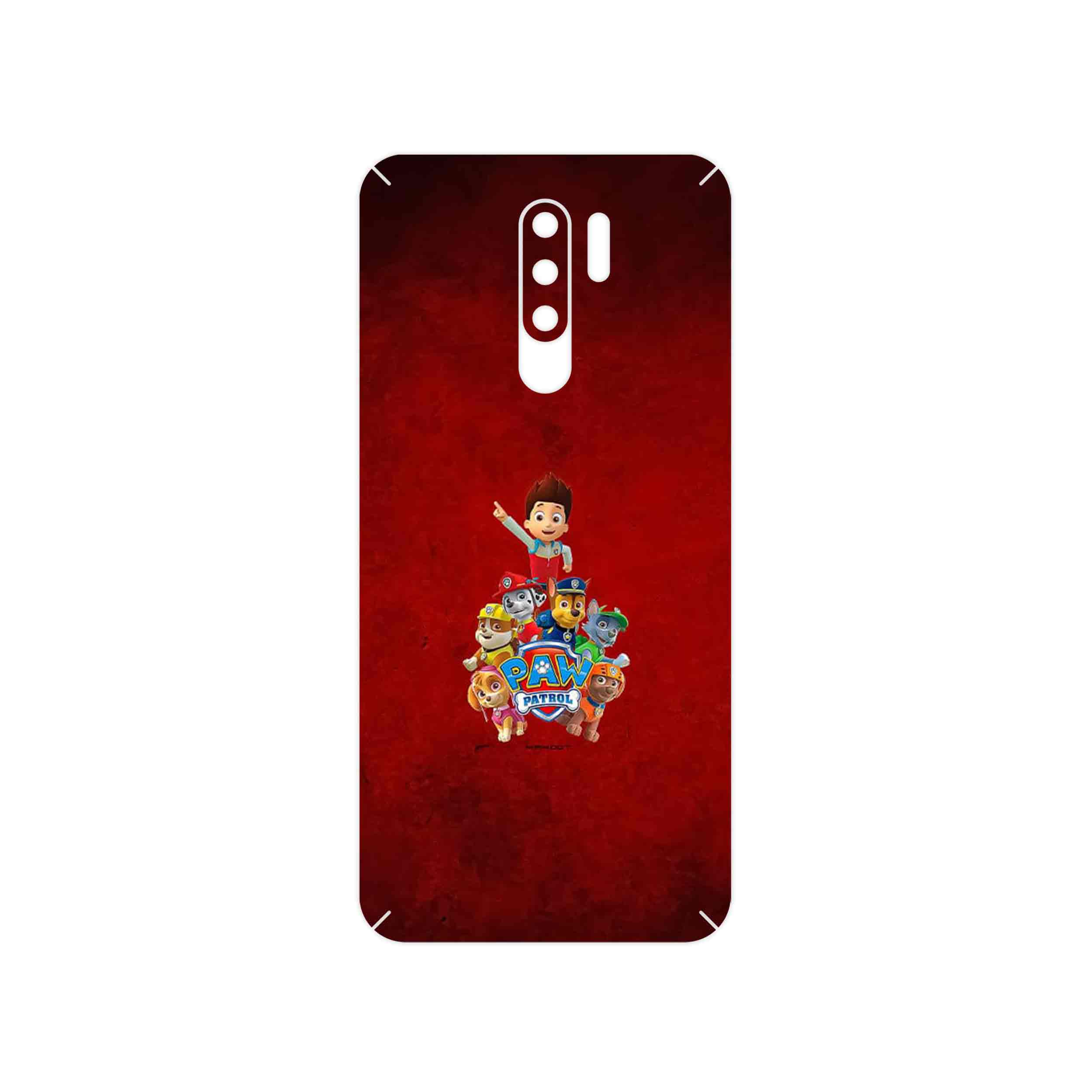 برچسب پوششی ماهوت مدل Paw Patrol مناسب برای گوشی موبایل شیائومی Redmi 9