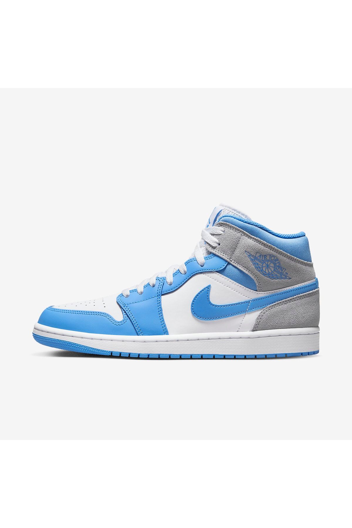 اسنیکر آبی مردانه AIR 1 MID GREY Nike