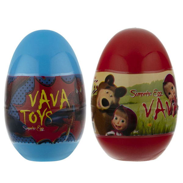 اسباب بازی شانسی وو تویز طرح تخم مرغی مدل Twin S2 SM-MIMA مجموعه 2 عددی