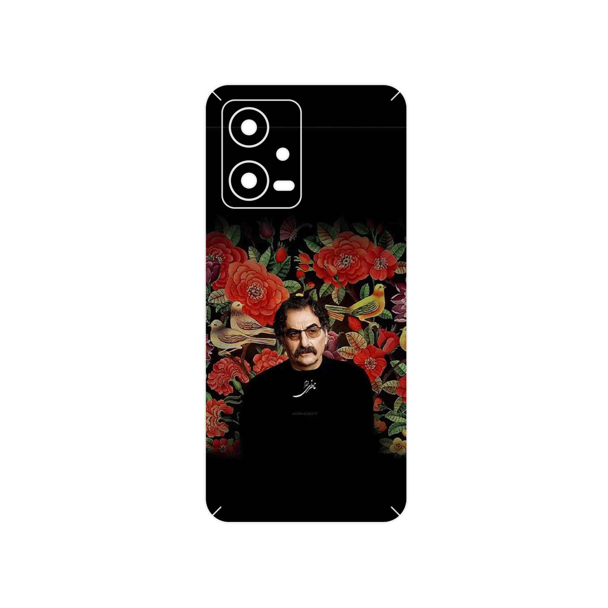 برچسب پوششی ماهوت مدل Shahram Nazeri مناسب برای گوشی موبایل شیائومی Poco X5