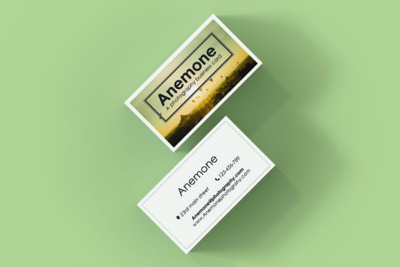 دانلود ANEMONE: a Photography Business Card – کارت ویزیت عکاسی