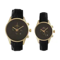 ست ساعت مچی عقربه ای زنانه و مردانه الگانس مدل 317HL